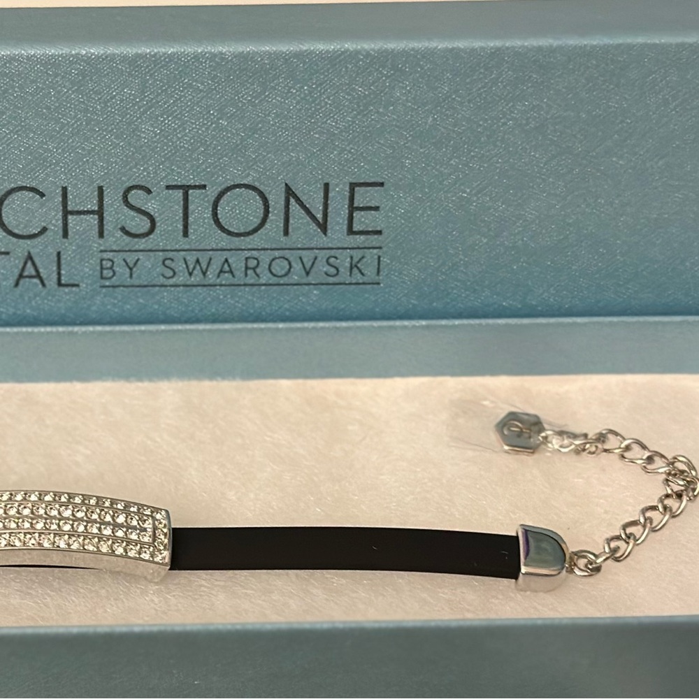 Swararski Touchstone Crystal Silver Sparkle Bracelet - Picture 5 of 5